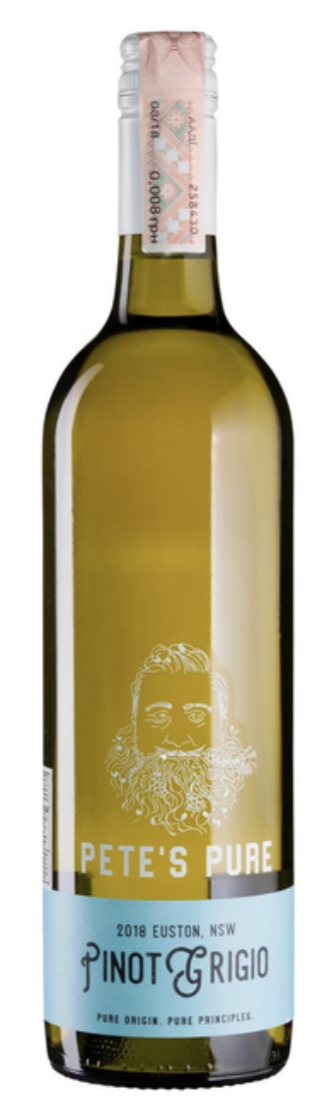 Вино Pete's Pure Піно Гріджио сух/біл 0,75 Авс 12%